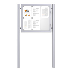 Free Standing Noticeboard Basic – 6xDIN A4