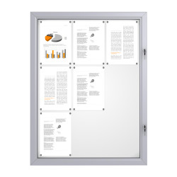 Schaukästen Aussenbereich - 9xDIN A4