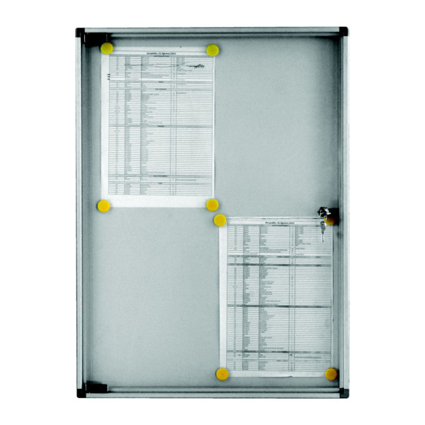 Indoor Noticeboard – 4xDIN A4 (Magnetic)